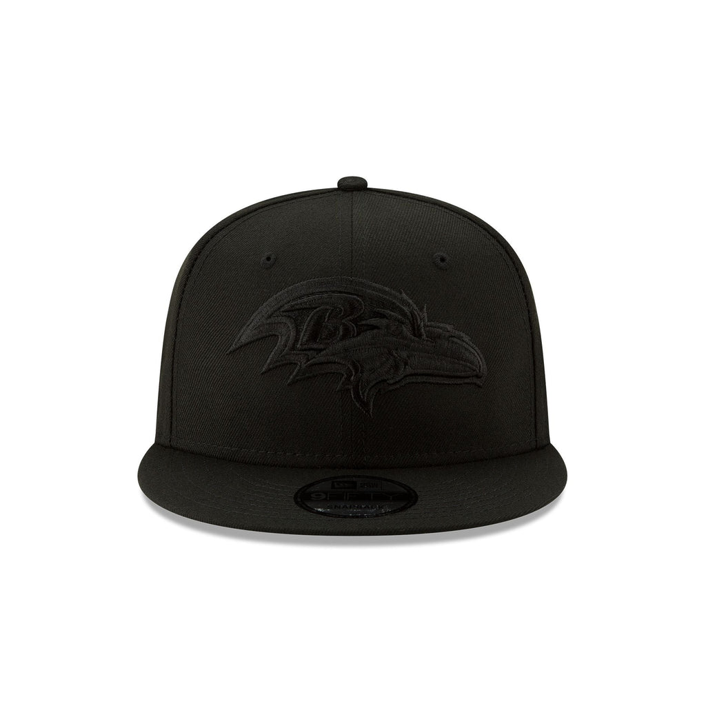 Baltimore Ravens Basic Black On Black 9FIFTY Snapback Hat
