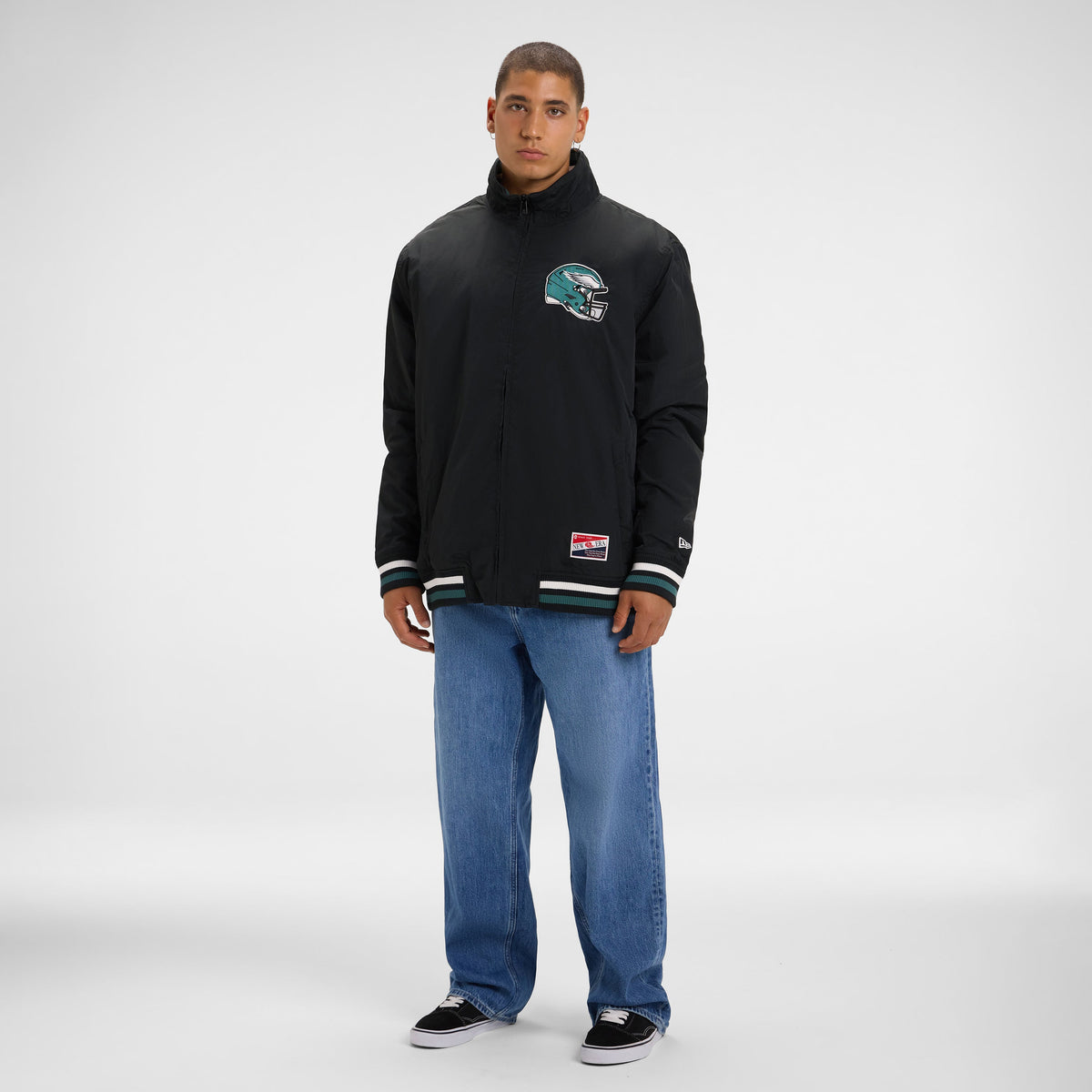Miami Dolphins Throwback Nylon Jacket