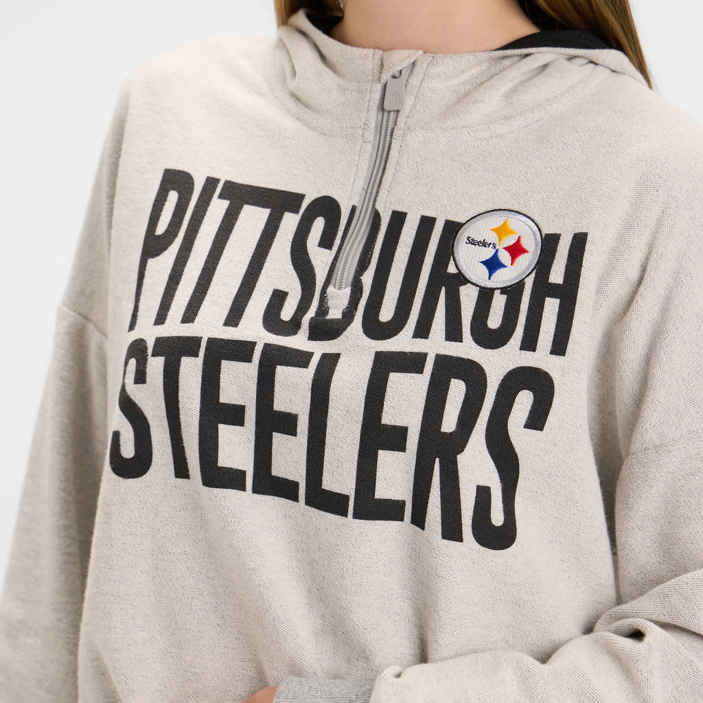 Buffalo Bills Sport Night Heather Gray Women's Hoodie