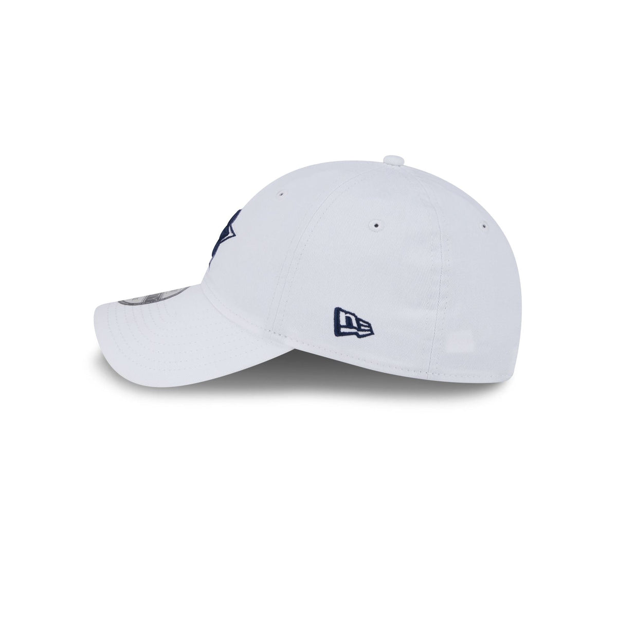 Dallas Cowboys White 9TWENTY Adjustable Hat