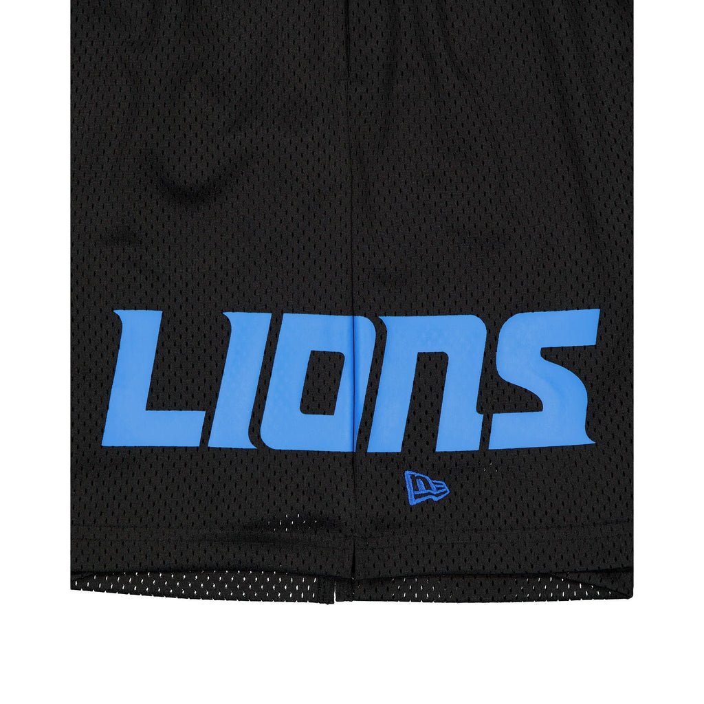 Detroit Lions Mesh Black Shorts