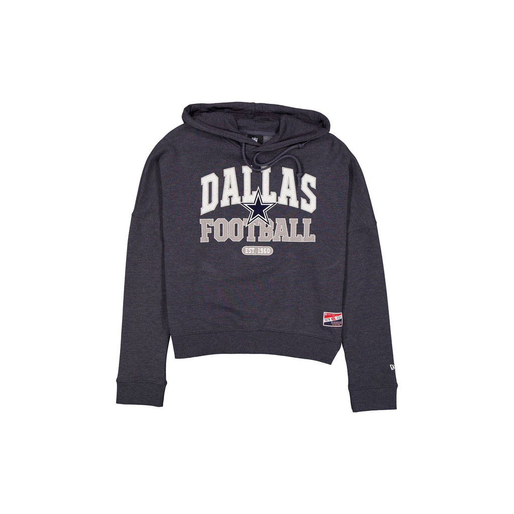 Dallas Cowboys Throwback Women's Glitter Hoodie