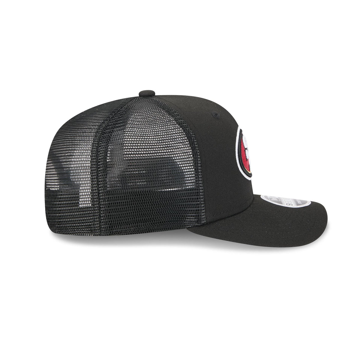 San Francisco 49ers Team Black 9SEVENTY Trucker Hat
