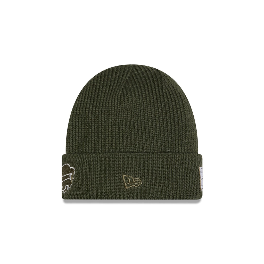 Alpha Industries x Buffalo Bills Olive Green Cuff Knit Hat