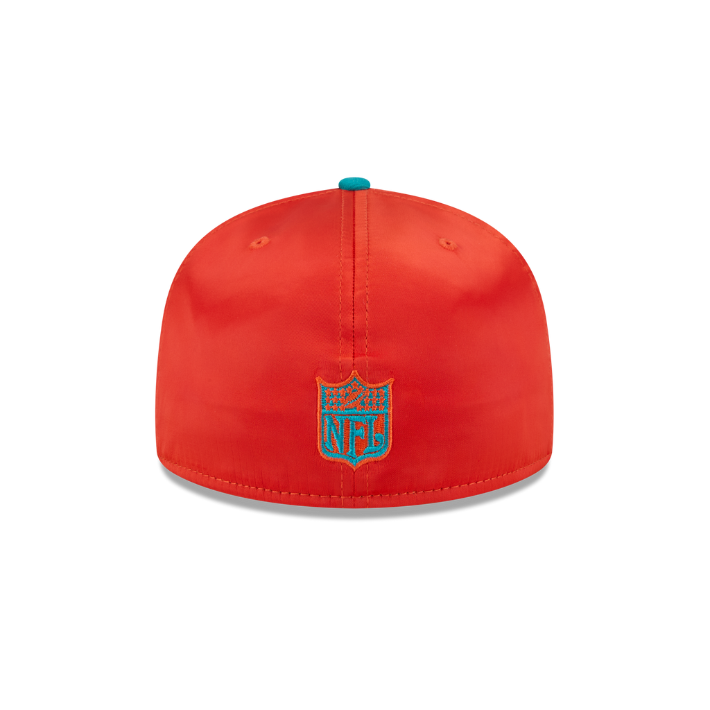 Miami Dolphins Bold Satin 59FIFTY Fitted Hat