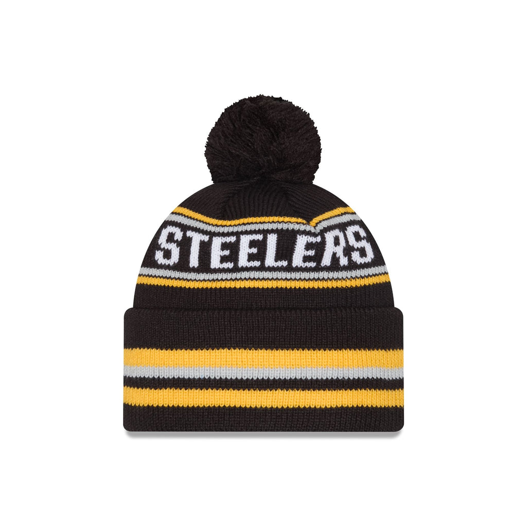 Pittsburgh Steelers Classic Pom Knit Hat