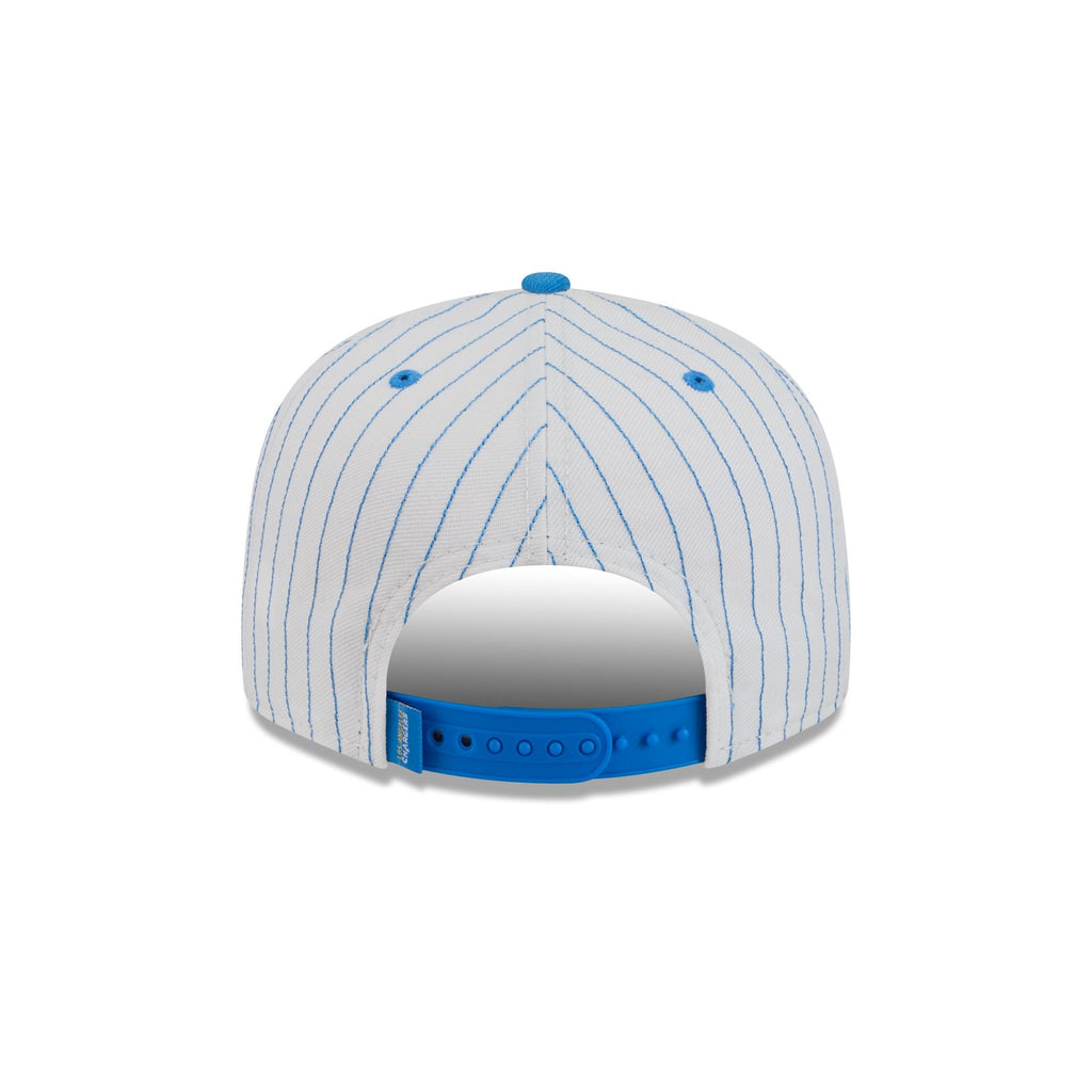 Los Angeles Chargers Deceptor Pinstripe 9FIFTY Snapback Hat