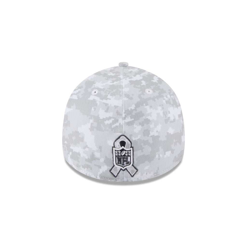 Baltimore Ravens 2025 Salute to Service Fan Gear 39THIRTY Stretch Fit Hat