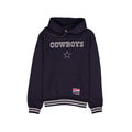 Dallas Cowboys Throwback Felt Logo Hoodie