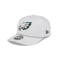 Philadelphia Eagles Optic White Performance Rope 9SEVENTY Stretch-Snap Hat