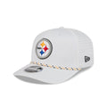 Pittsburgh Steelers Optic White Performance Rope 9SEVENTY Stretch-Snap Hat