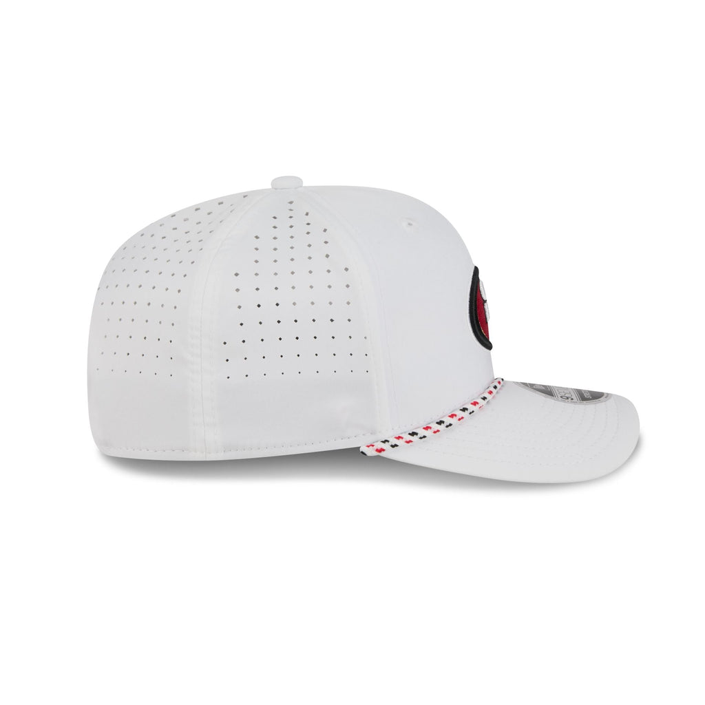 San Francisco 49ers Optic White Performance Rope 9SEVENTY Stretch-Snap Hat