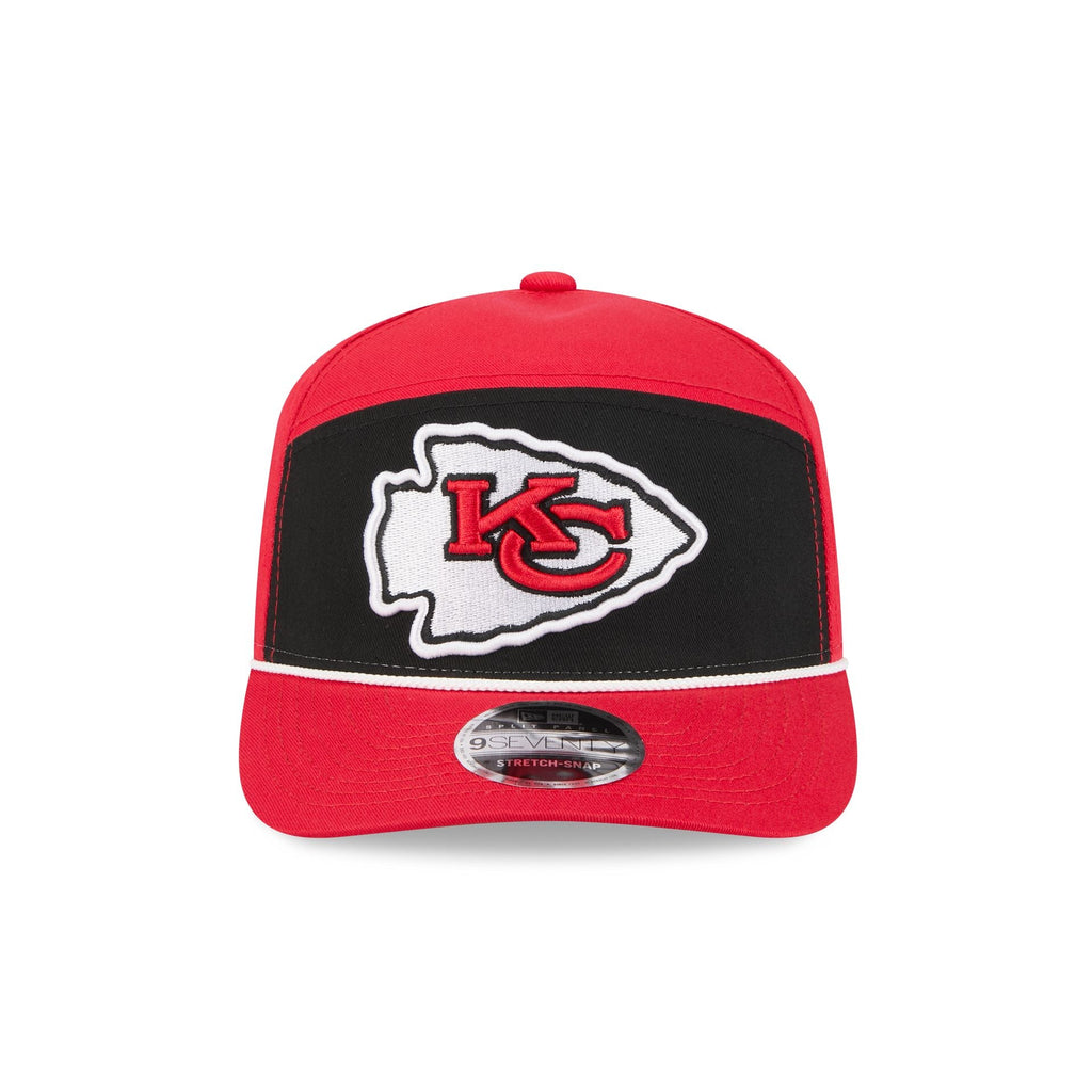 Kansas City Chiefs Split Panel 9SEVENTY Stretch-Snap Hat