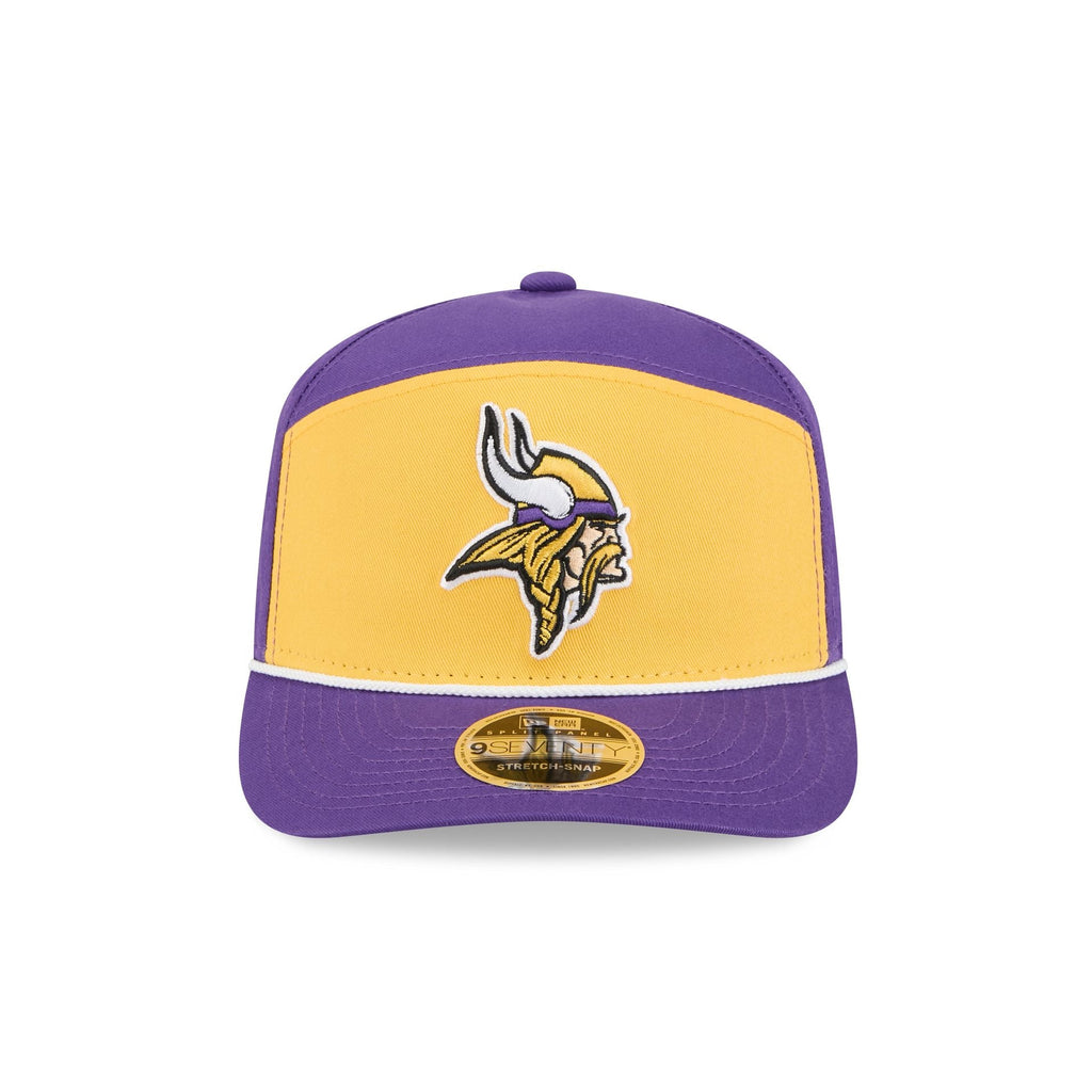 Minnesota Vikings Split Panel 9SEVENTY Stretch-Snap Hat