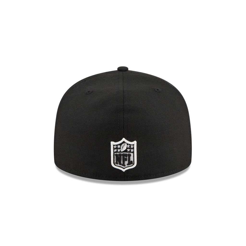 Just Caps Chiseled Logo Green Bay Packers 59FIFTY A-Frame Fitted Hat