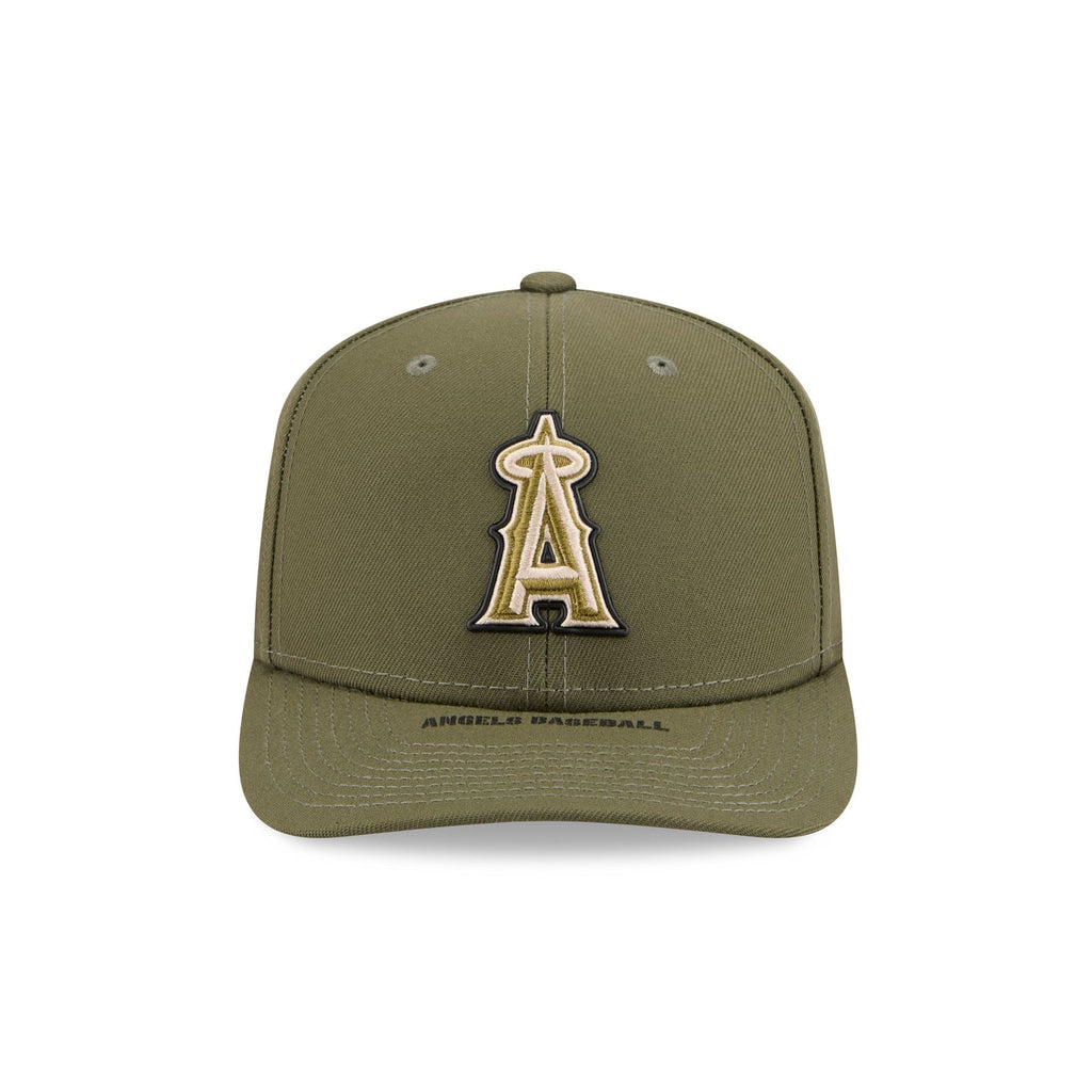 Los Angeles Angels Armed Forces Day 2026 9SEVENTY Stretch-Snap Hat