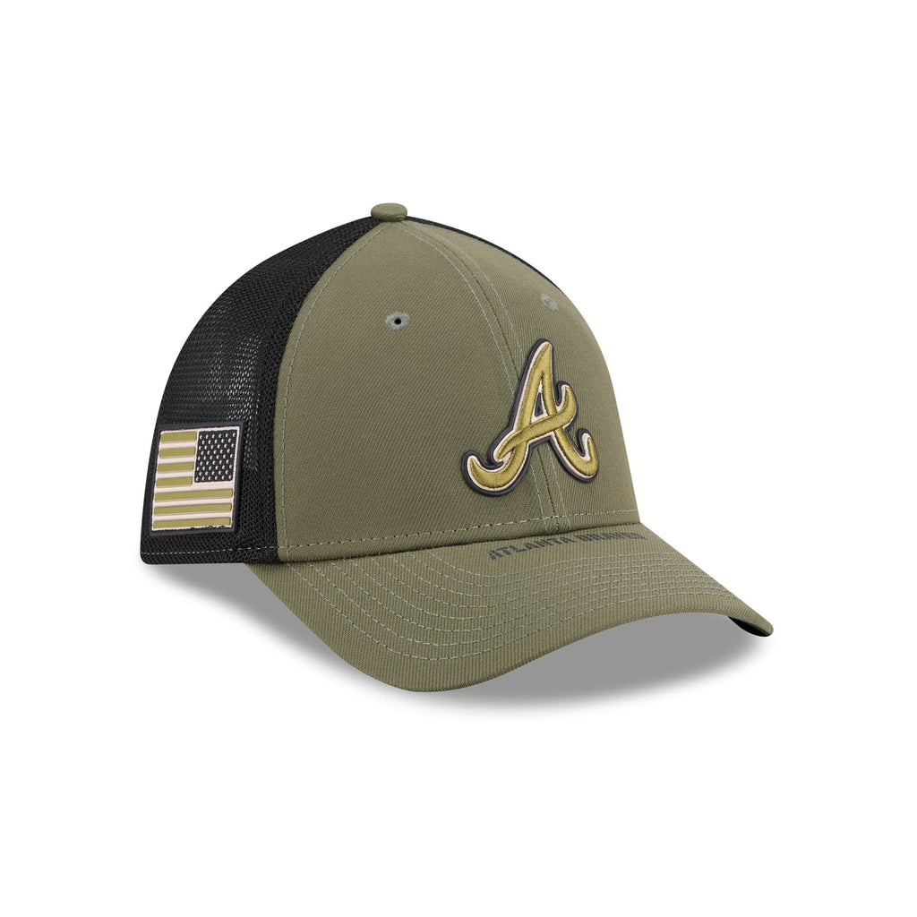 Atlanta Braves Armed Forces Day 2026 39THIRTY M-Crown Stretch Fit Hat