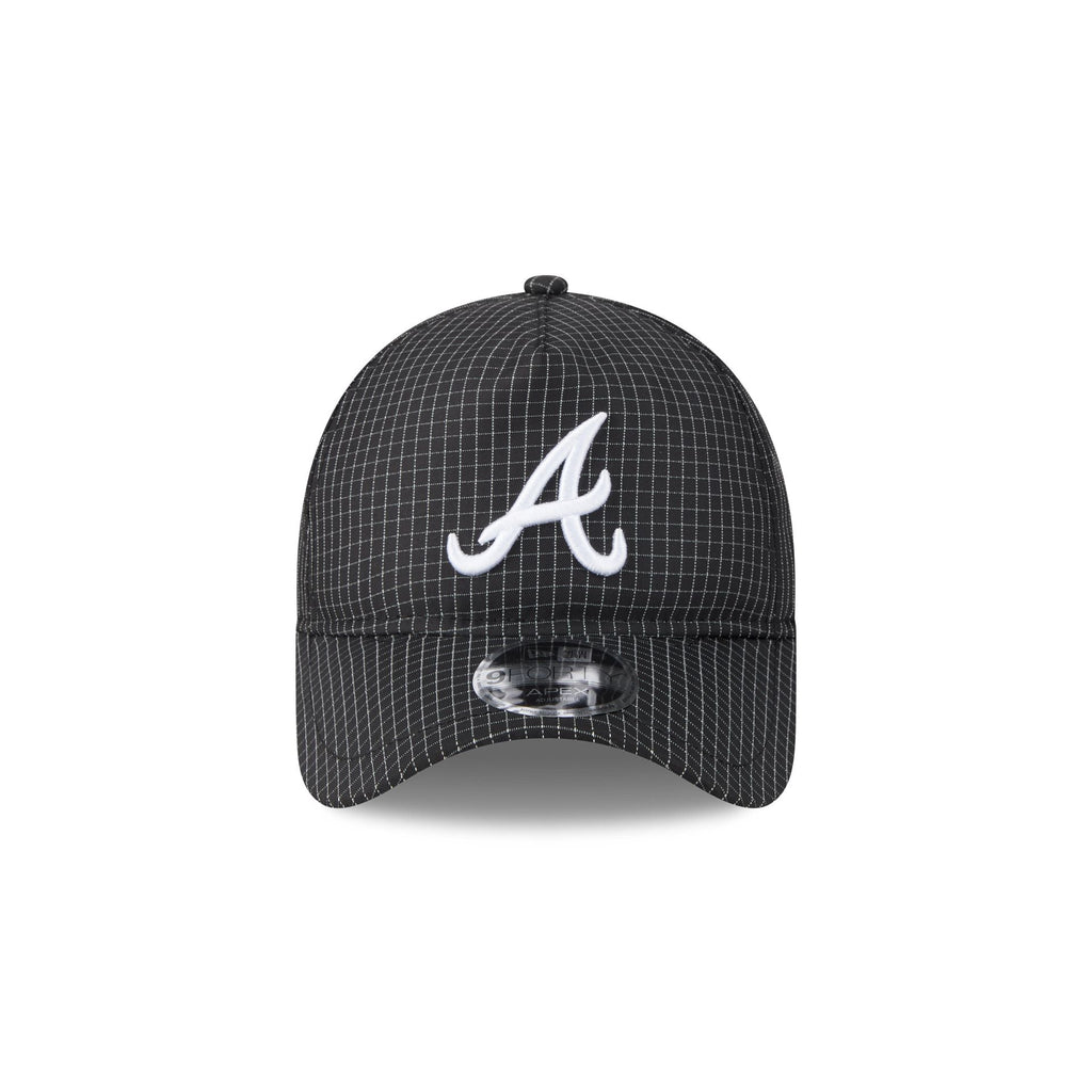 Atlanta Braves Grid 9FORTY APEX Snapback Hat