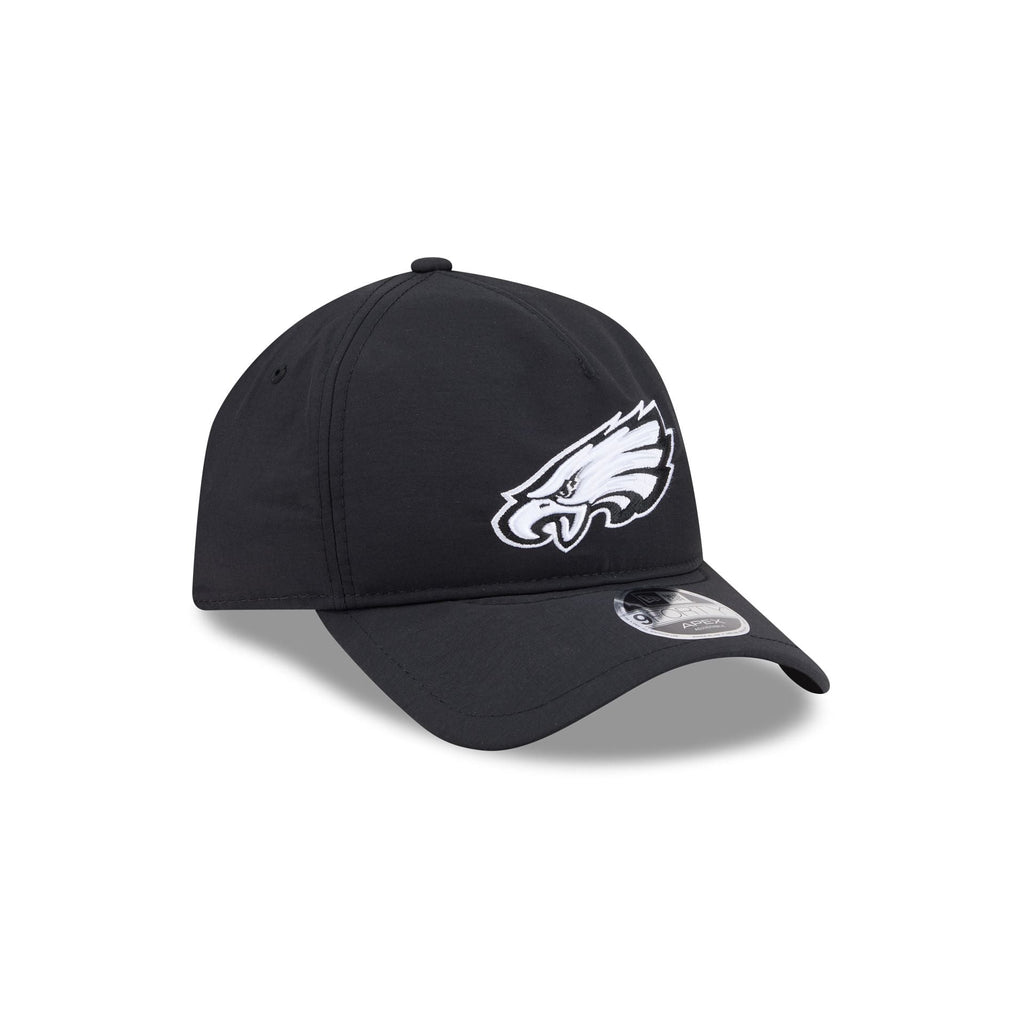 Philadelphia Eagles Black 9FORTY APEX Snapback Hat