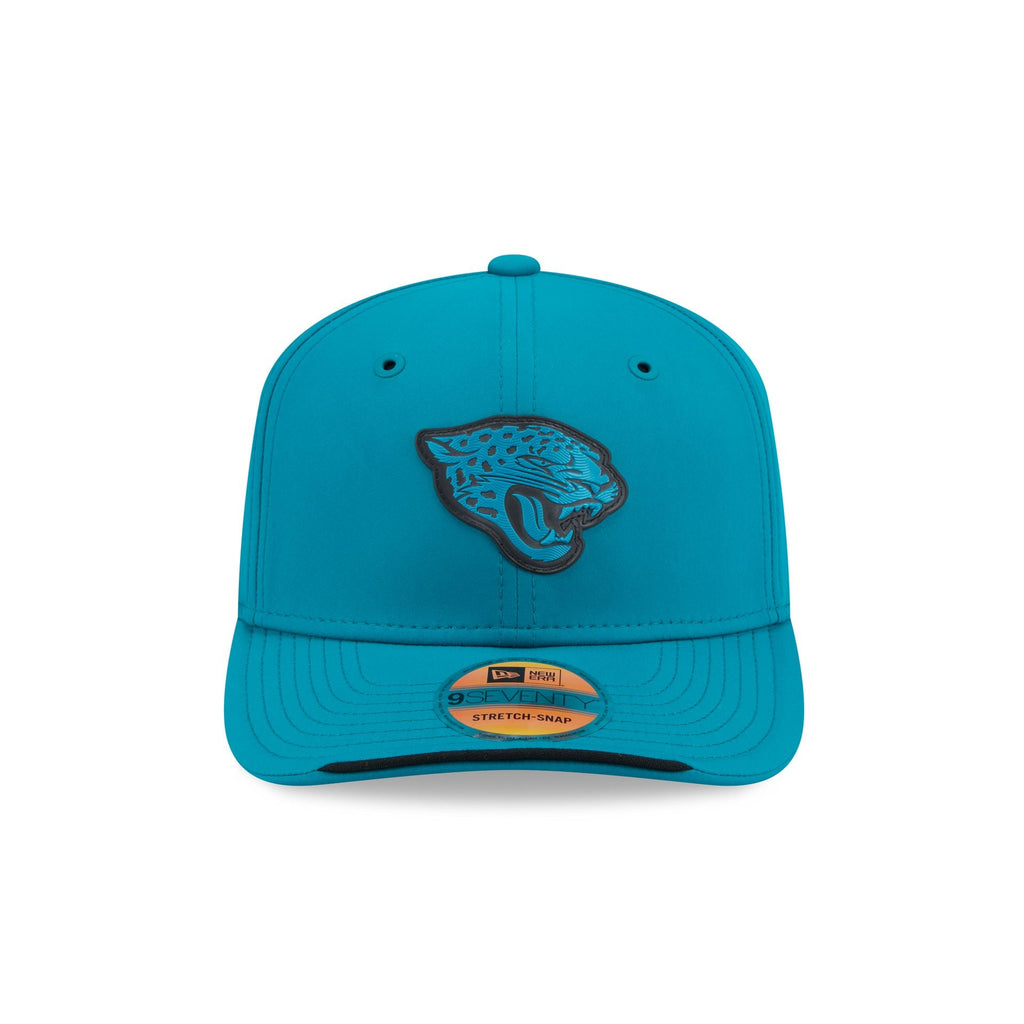Jacksonville Jaguars 2026 Sideline 9SEVENTY Stretch-Snap Hat