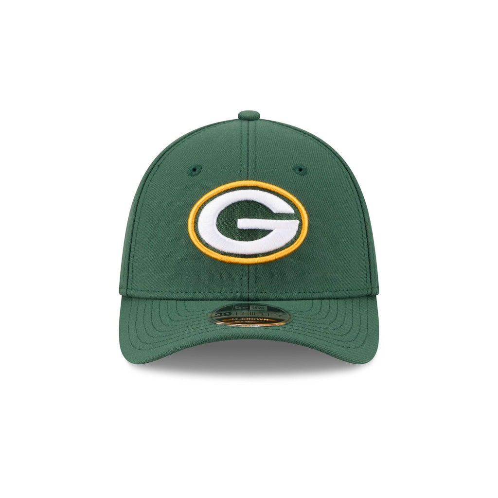 Green Bay Packers Team 39THIRTY M-Crown Stretch Fit Hat