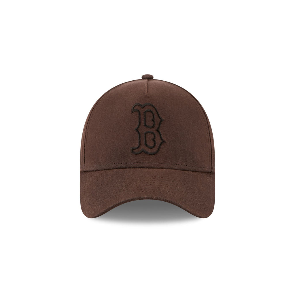 Boston Red Sox Waxed Canvas Brown 59FORTY A-Frame Fitted Hat