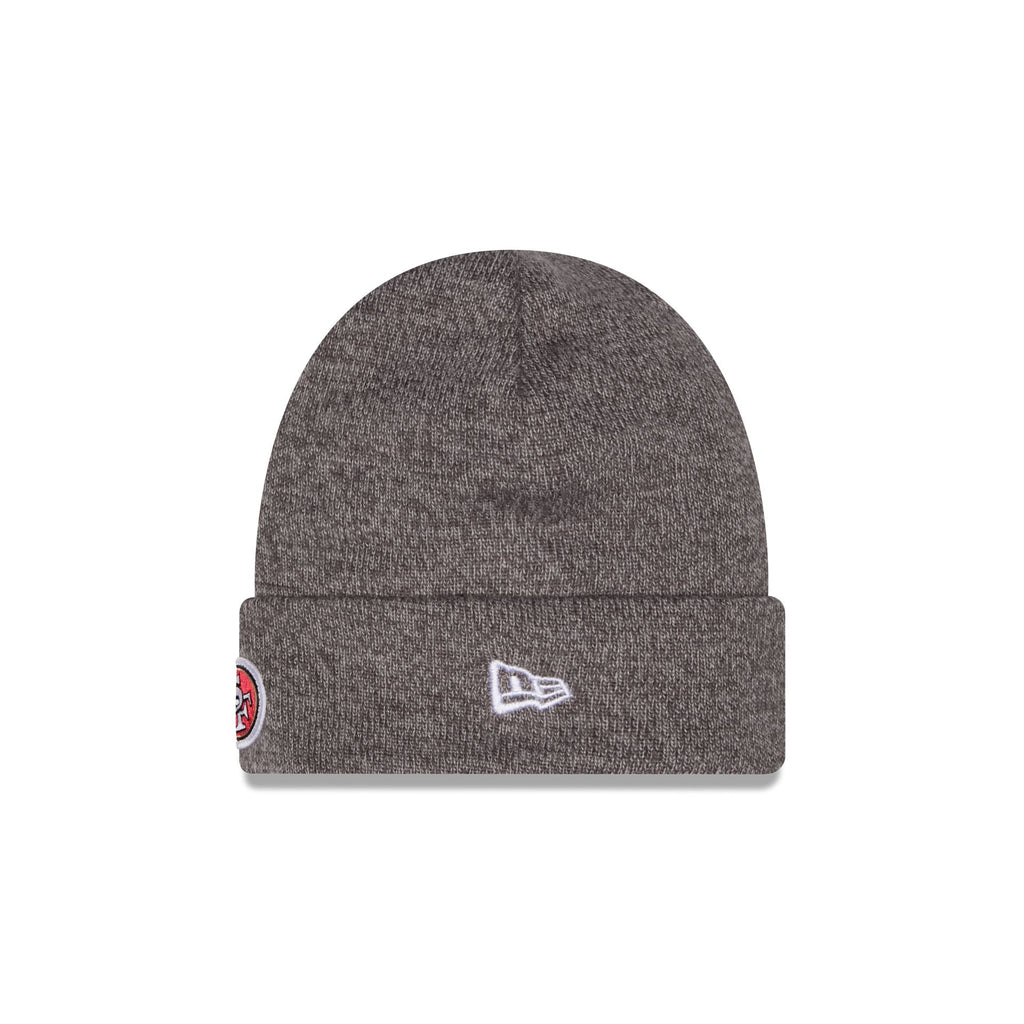 San Francisco 49ers Heather Gray Tonal Beanie Hat