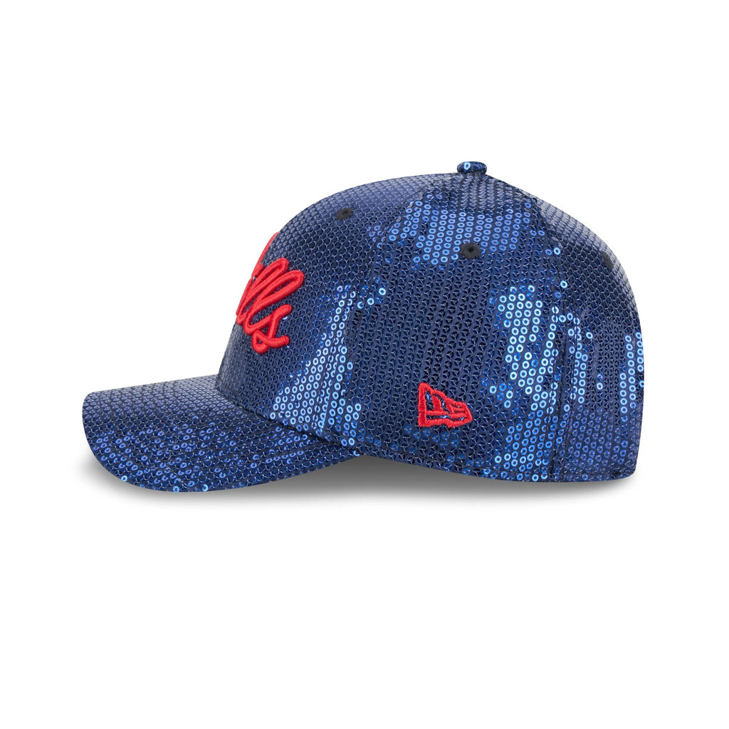 Buffalo Bills Sequin Script Women's 9FORTY M-Crown Snapback Hat