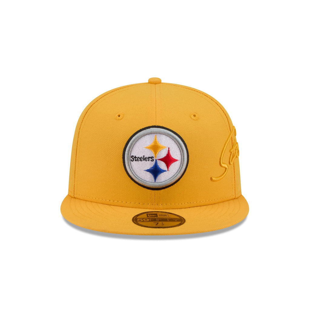 Pittsburgh Steelers Side Script 59FIFTY Fitted Hat