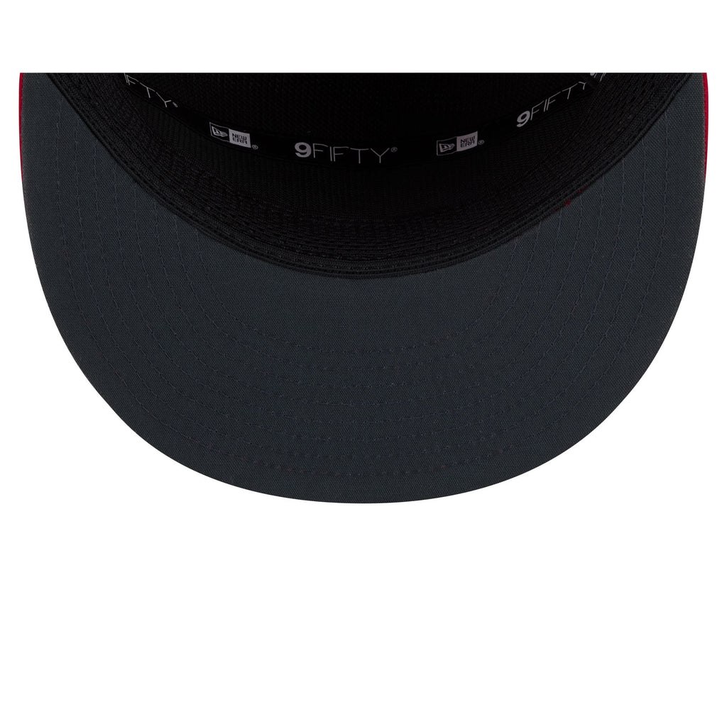San Francisco 49ers 2026 Sideline Split Panel 9FIFTY Snapback Hat