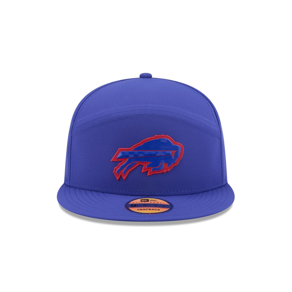 Buffalo Bills 2026 Sideline Split Panel 9FIFTY Snapback Hat