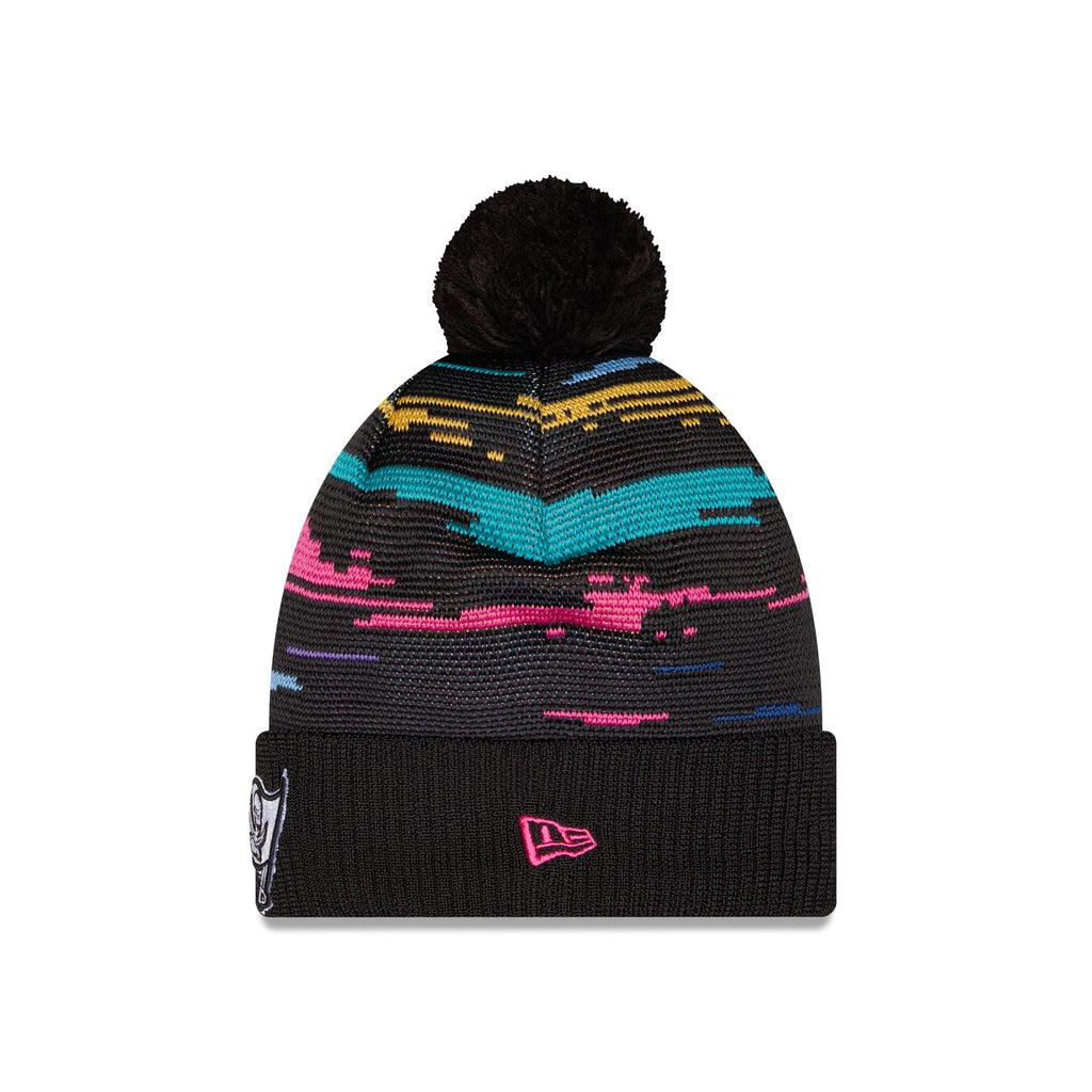 Tampa Bay Buccaneers 2026 Crucial Catch Pom Knit Hat