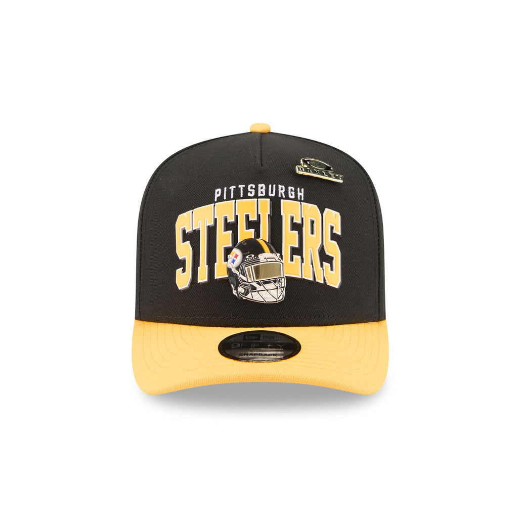 Oakley x Pittsburgh Steelers Helmet 9FIFTY A-Frame Snapback Hat