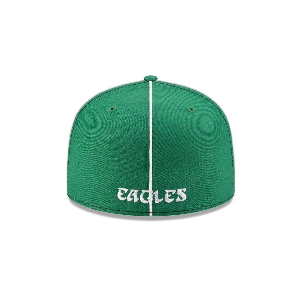 Philadelphia Eagles Two-Tone Pinwheel 59FIFTY Fitted Hat
